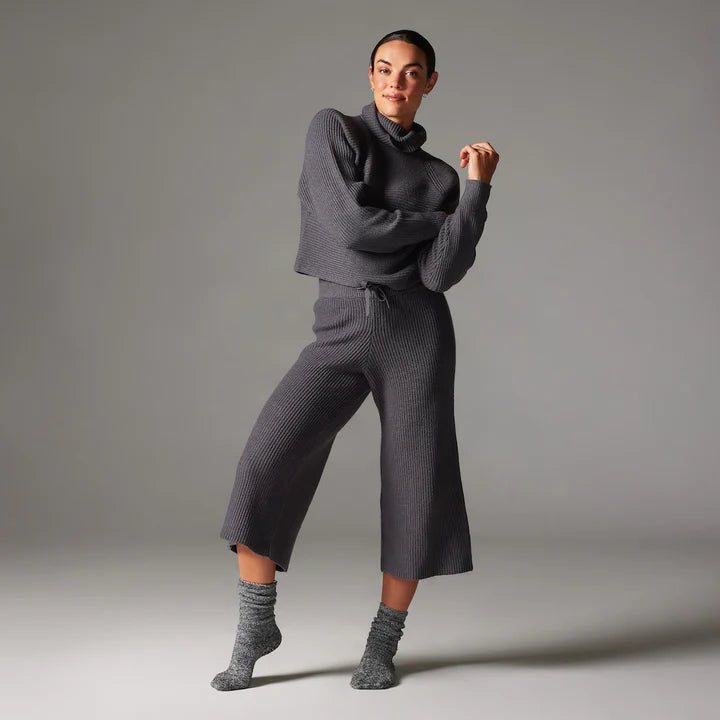ALPINE KNIT CROP PANT