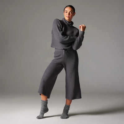 ALPINE KNIT CROP PANT