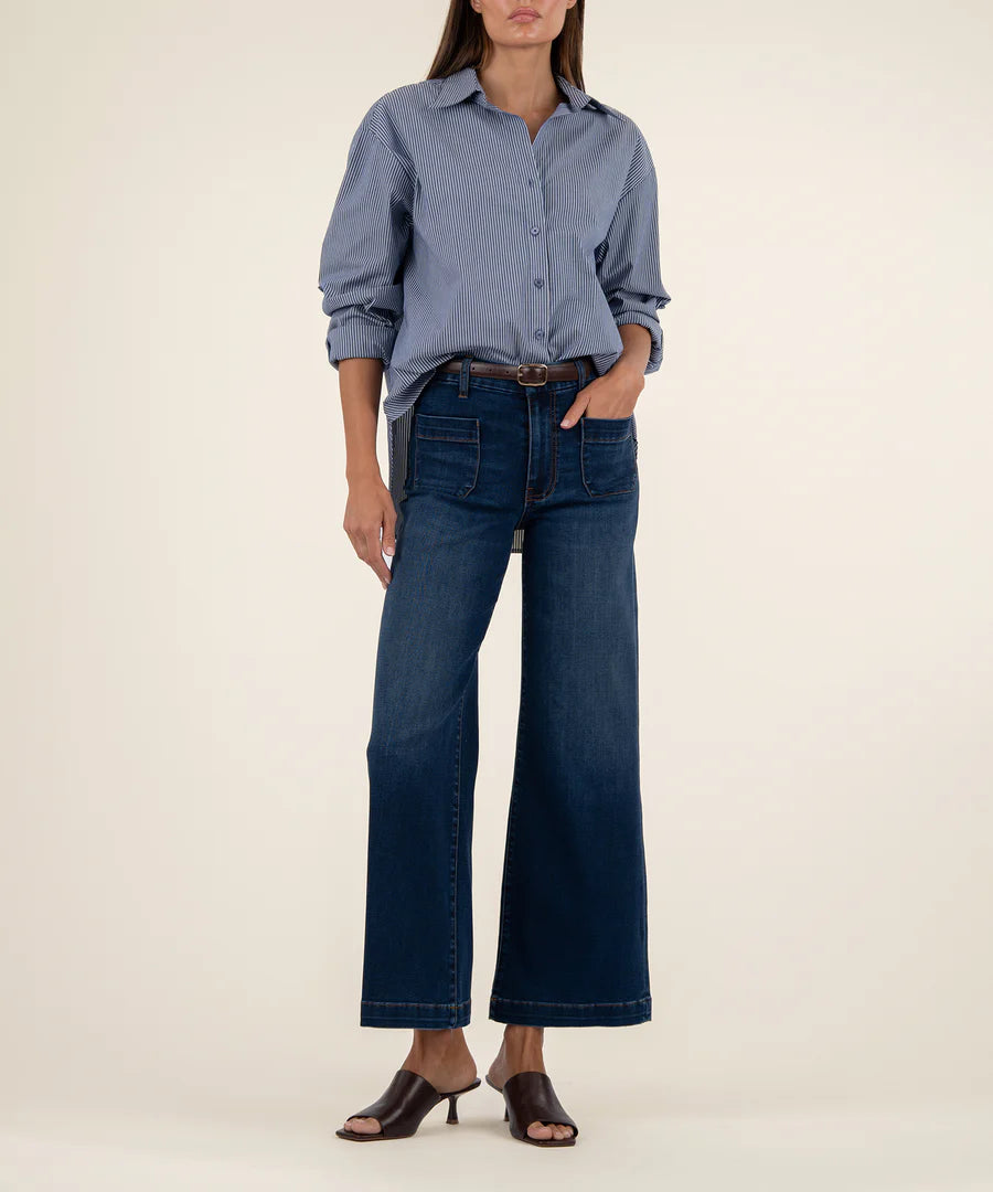 KUT MEG WIDE LEG JEAN