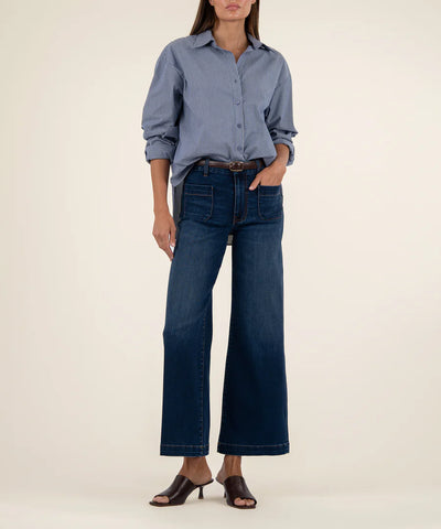 KUT MEG WIDE LEG JEAN