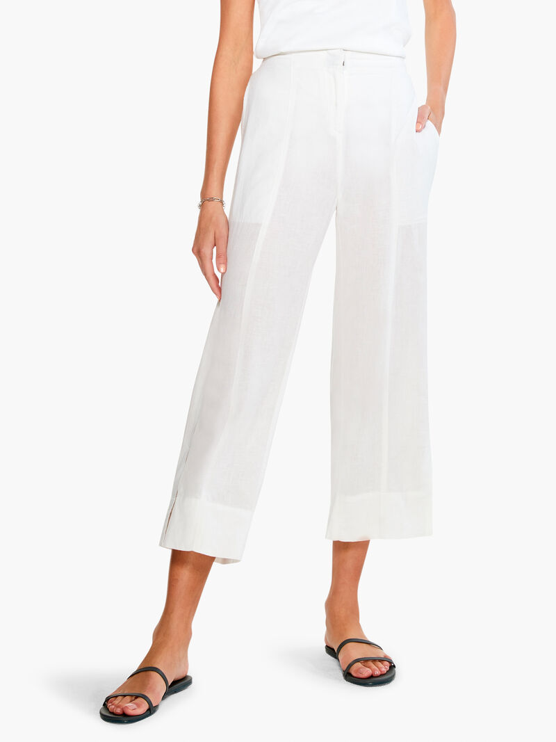 NIC + ZOE WIDE-LEG CROP PANT