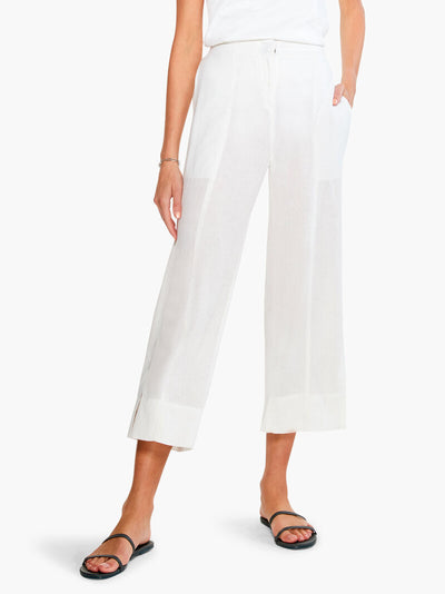 NIC + ZOE WIDE-LEG CROP PANT