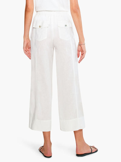 NIC + ZOE WIDE-LEG CROP PANT