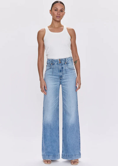 PISTOLA LANA DBL BUTTON ULTRA WIDE JEAN