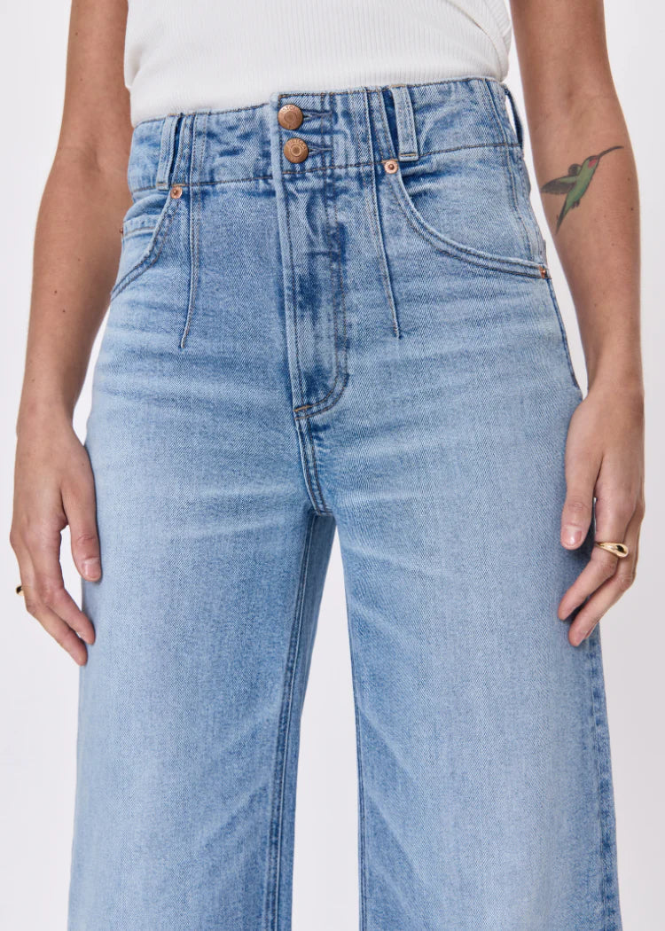 PISTOLA LANA DBL BUTTON ULTRA WIDE JEAN