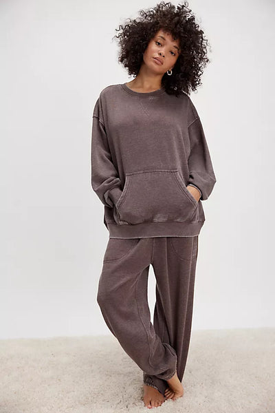 FREE PEOPLE SLOW IT DOWN PULLOVER