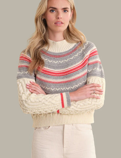 525 AYANA CABLE PULLOVER