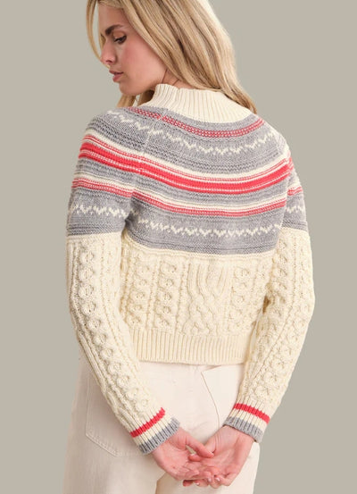 525 AYANA CABLE PULLOVER