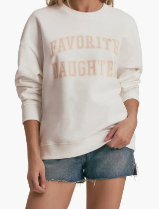 FAVORITE DAUGHTER COLLEGIATE SWEATSHIRT