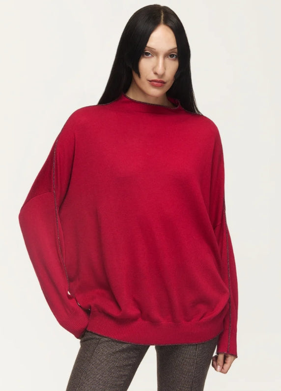 KERISMA FAWN MOCK SWEATER