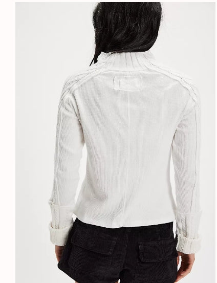 FREE PEOPLE WTF BREEZY SWEATER