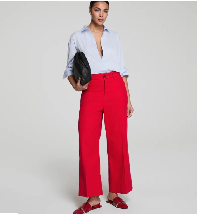 SPANX CROPPED WIDE LEG PANT