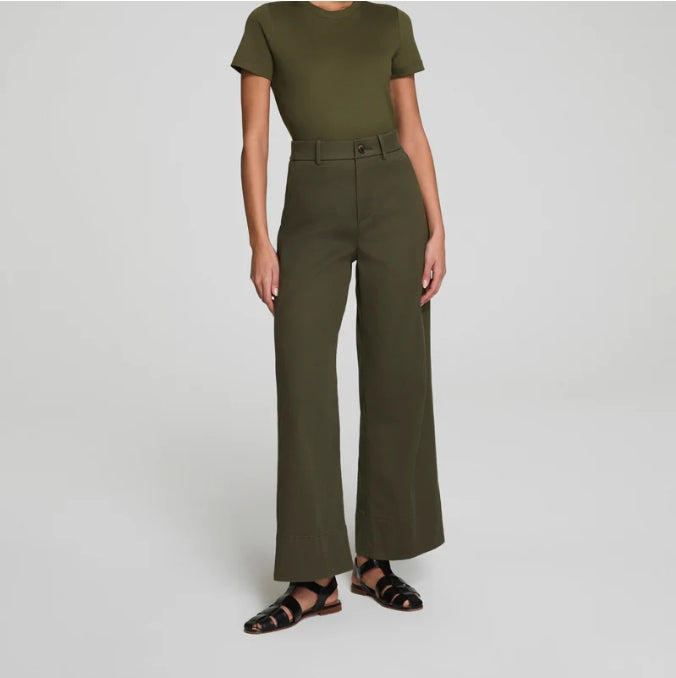 SPANX CROPPED WIDE LEG PANT