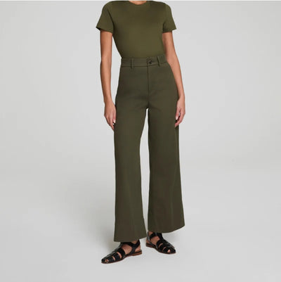 SPANX CROPPED WIDE LEG PANT
