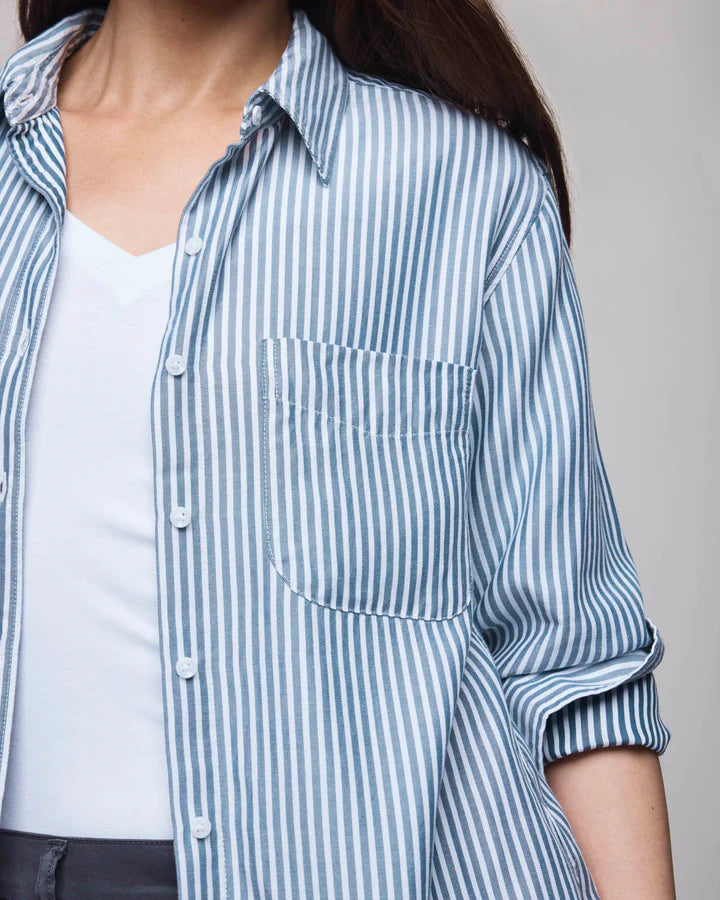 SPLENDID KENNA STRIPE BUTTON DOWN