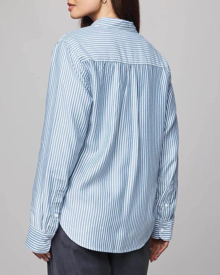 SPLENDID KENNA STRIPE BUTTON DOWN