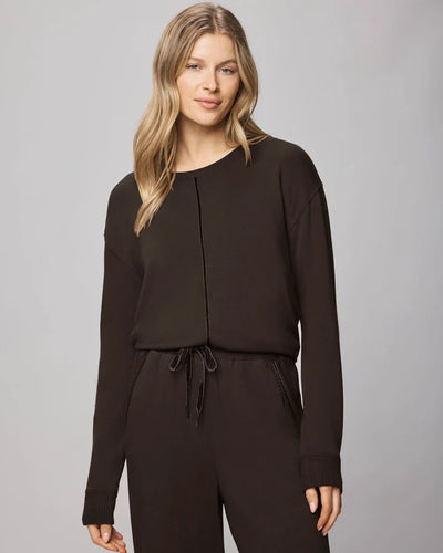 SPLENDID SUPERSOFT TRIM PULLOVER