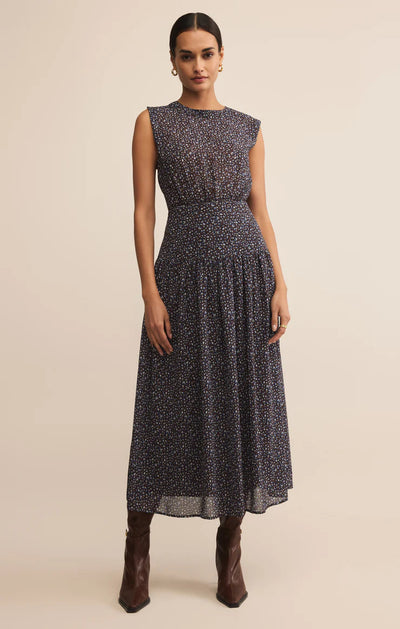 Z SUPPLY ETTA ASPEN FLORAL MAXI DRESS