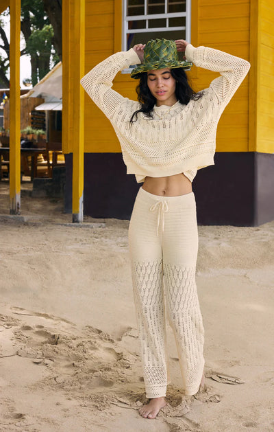 Z SUPPLY ADIA CROCHET PANT