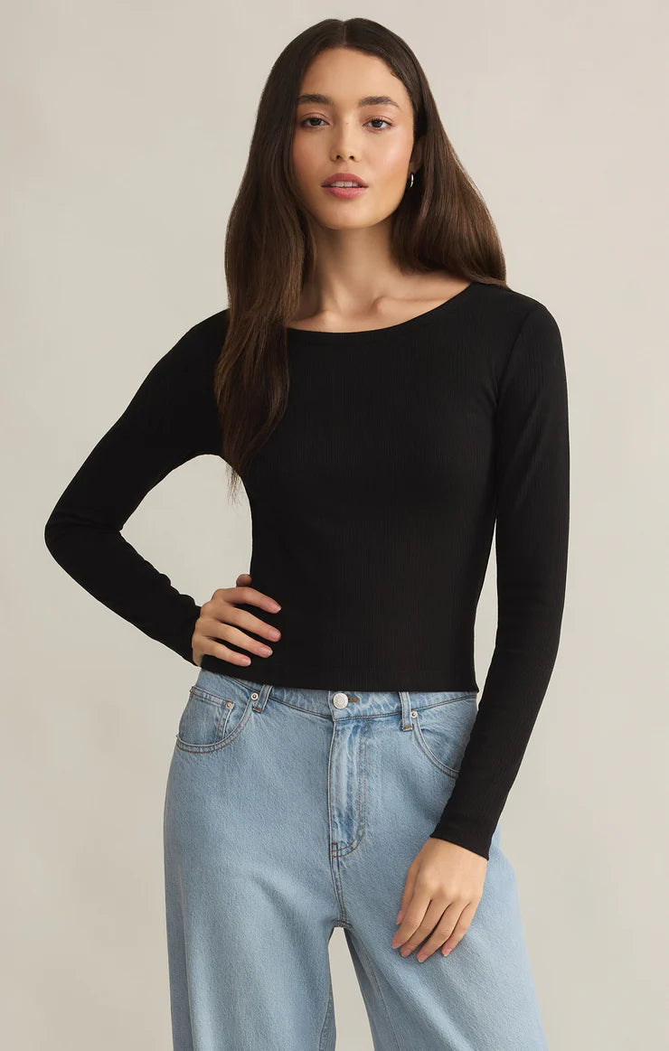 INFINITY FITTED LONG SLEEVE TEE