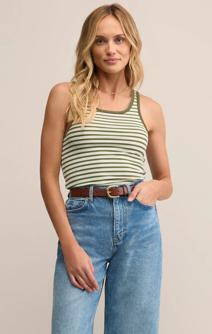 Z SUPPLY STRIPED SCOOP TANK