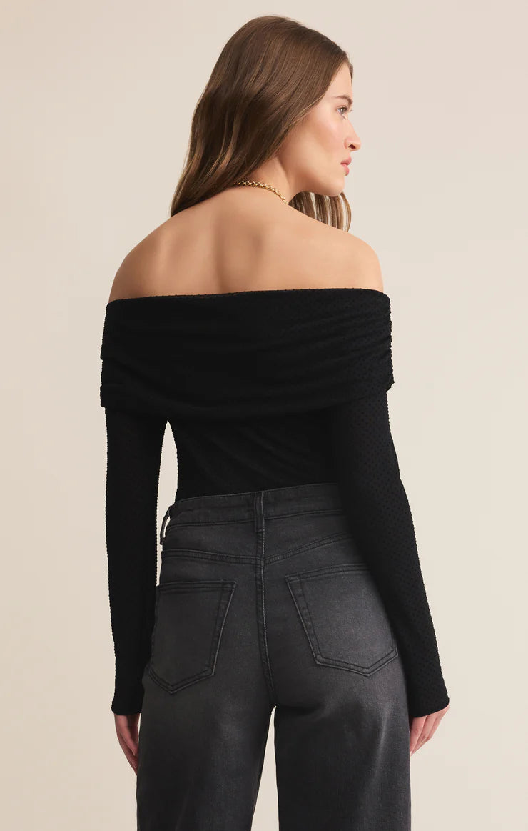 Z SUPPLY WHIMSY OFF SHOULDER TOP