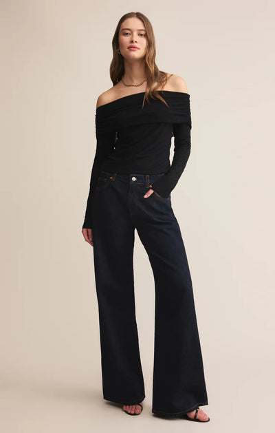 Z SUPPLY WHIMSY OFF SHOULDER TOP