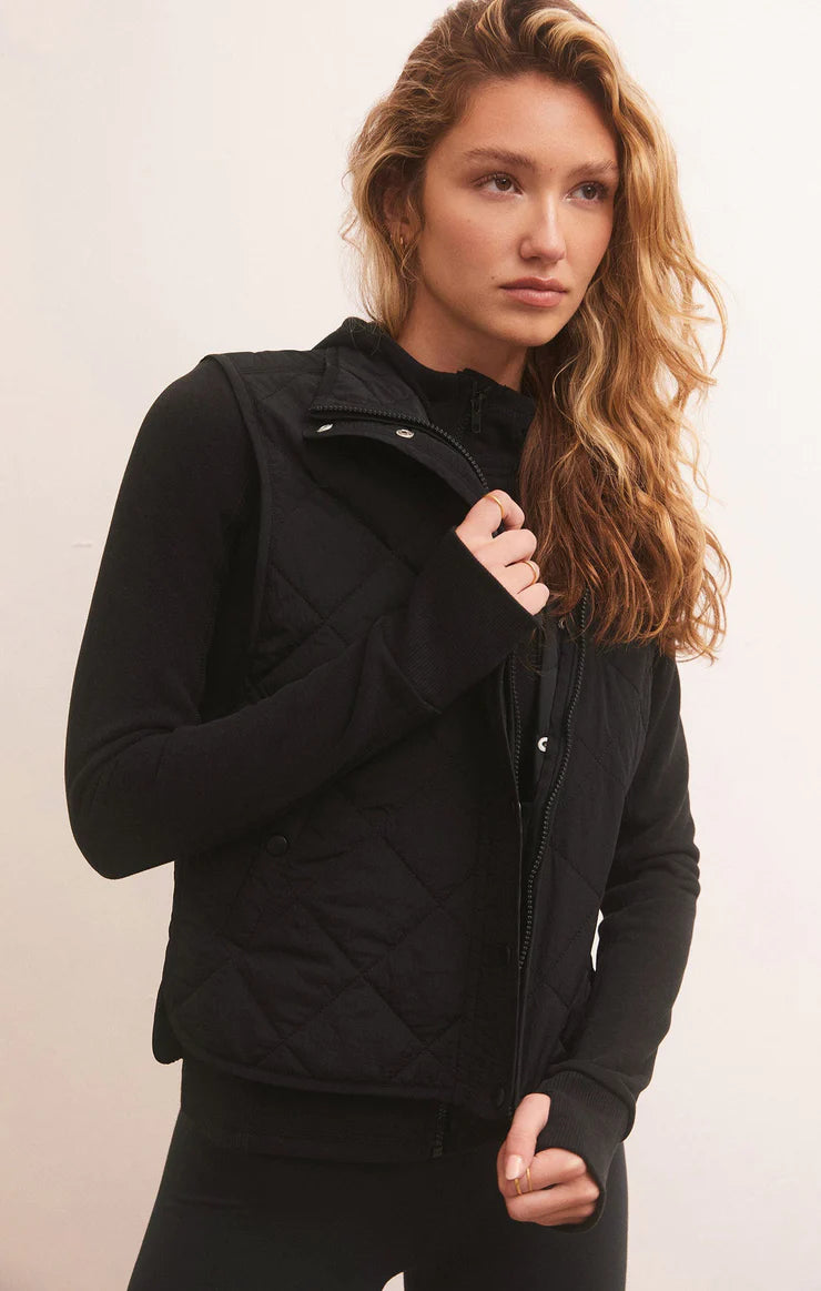 WARM UP QUILTED VEST