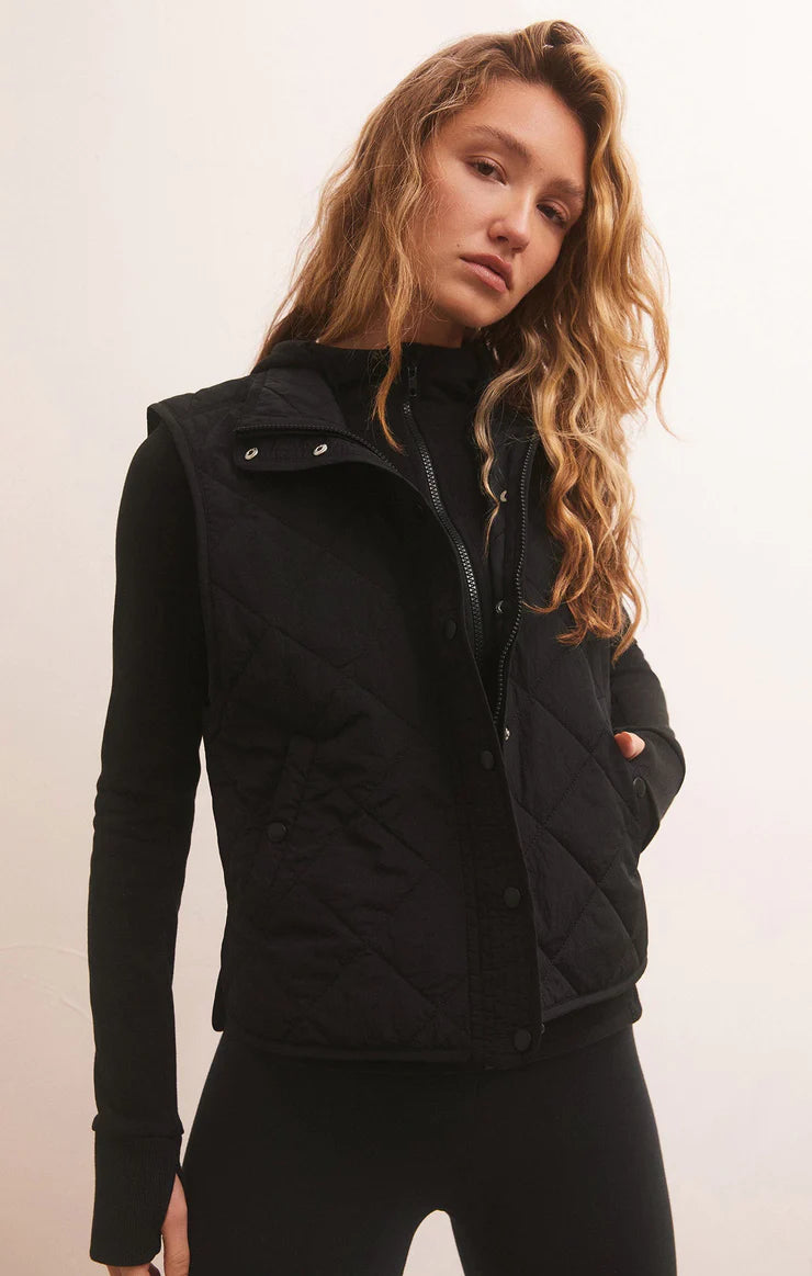 WARM UP QUILTED VEST