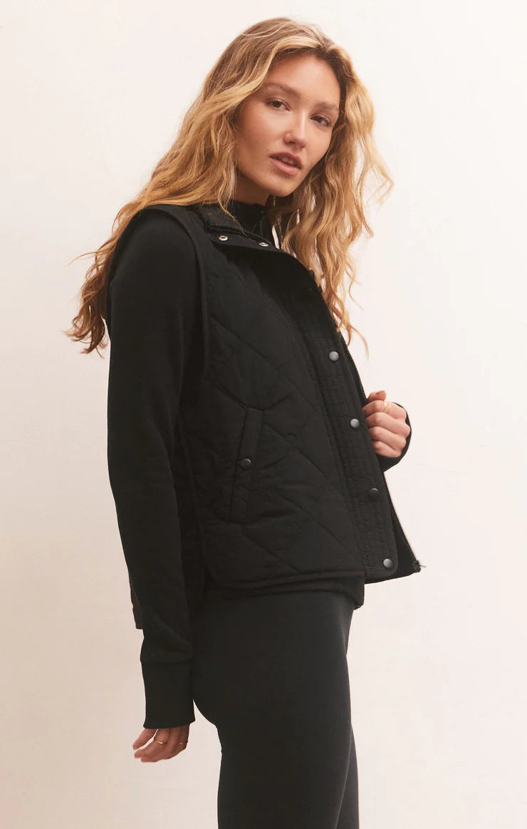 WARM UP QUILTED VEST