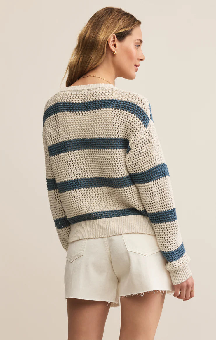 Z SUPPLY BROADBEACH STRIPED SWEATER