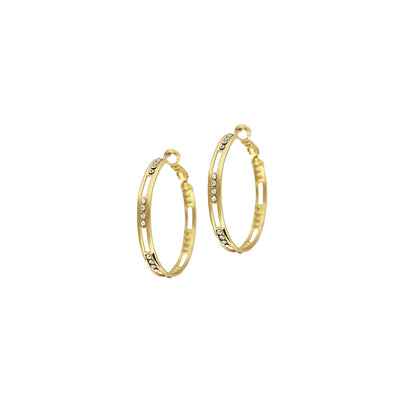 MARLYN SCHIFF CUTOUT HOOPS