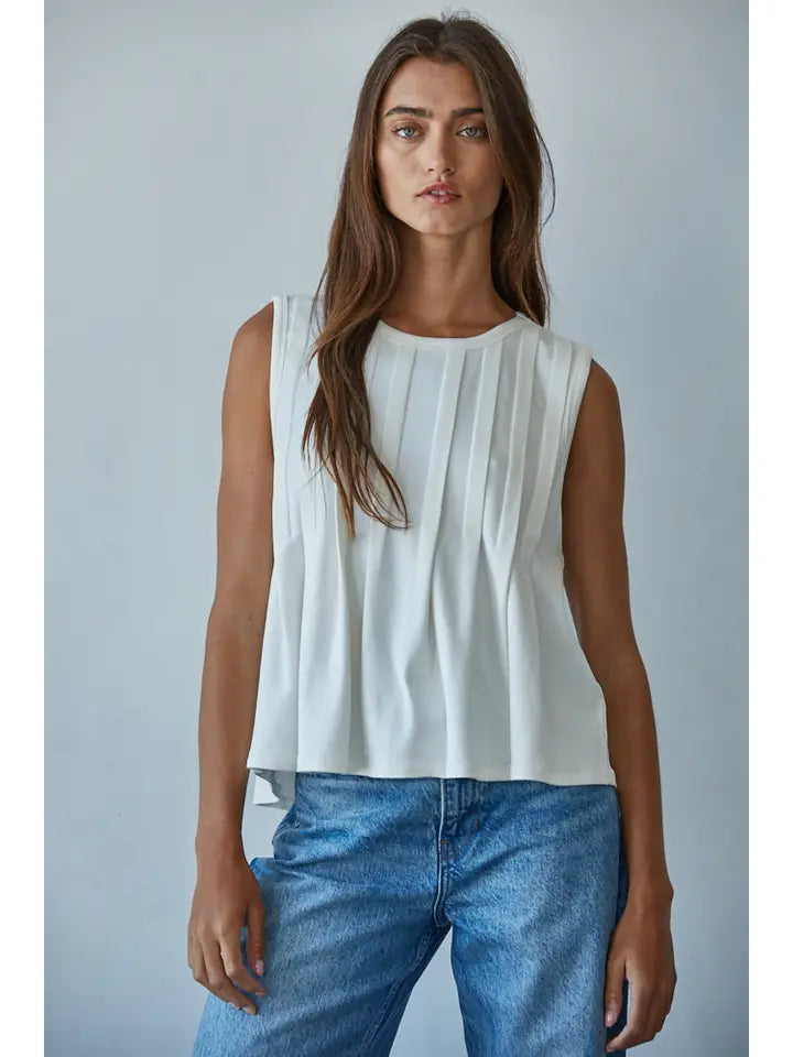 BY TOGETHER JERSEY SLEEVELESS TOP