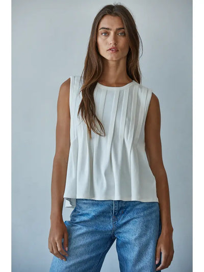 BY TOGETHER JERSEY SLEEVELESS TOP