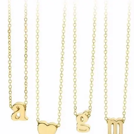 SAHIRA INITIAL PENDANT NECKLACE