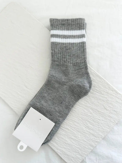 LOVELINA SPORTY CREW SOCKS