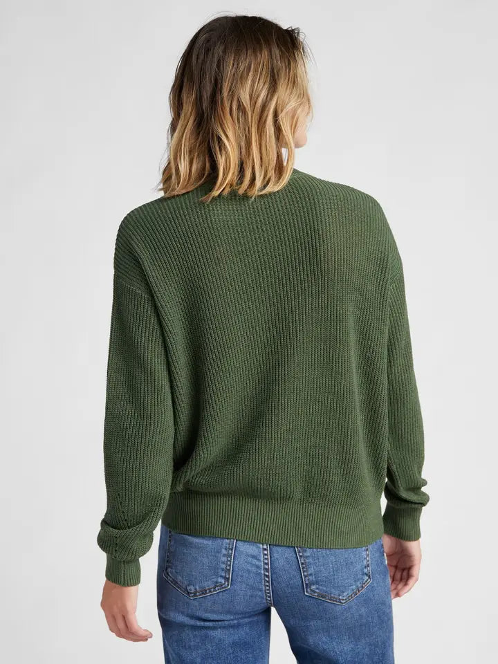 78 & SUNNY COASTAL CREWNECK PULLOVER SWEATER