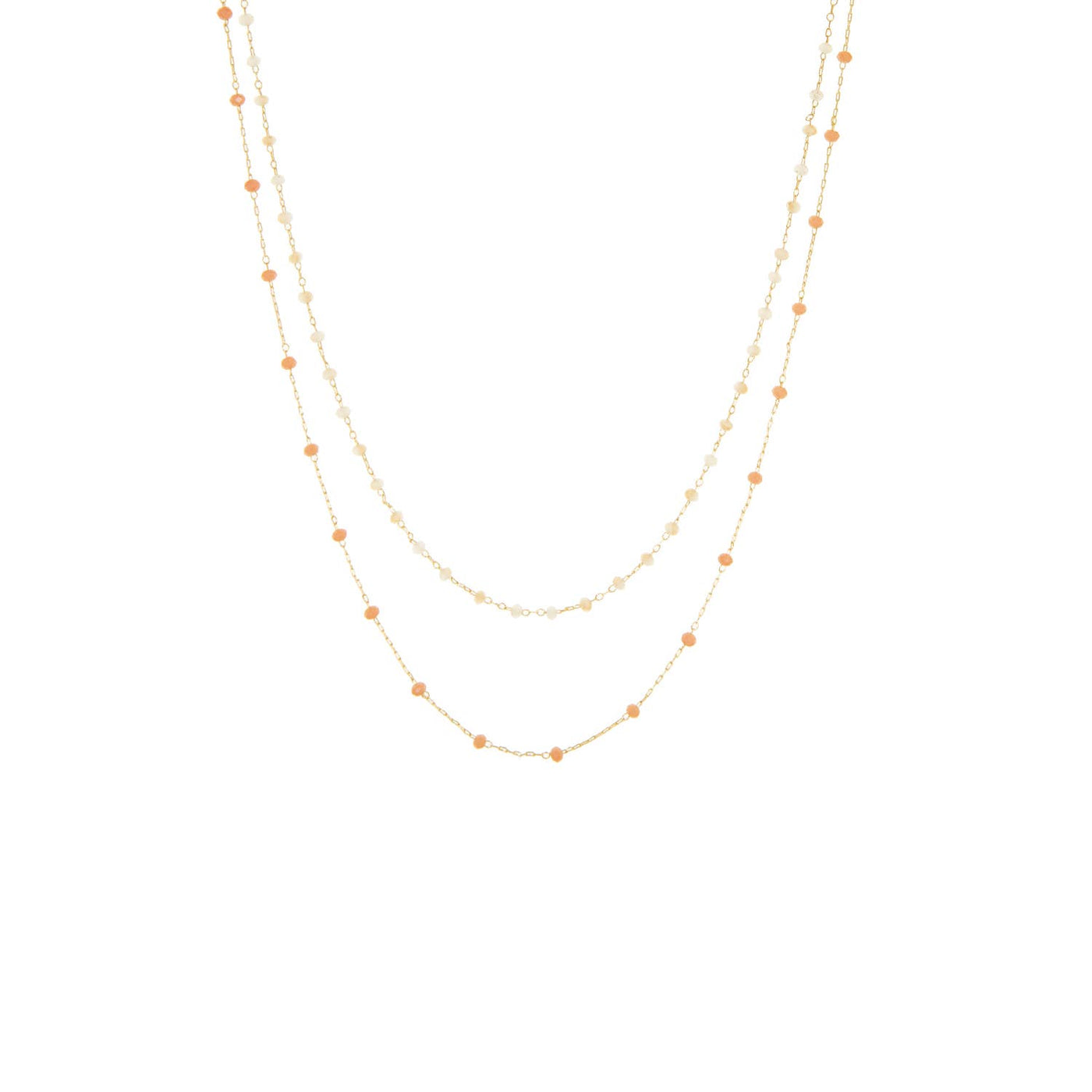 MARLYN SCHIFF CRYSTAL NECKLACE