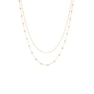 MARLYN SCHIFF CRYSTAL NECKLACE