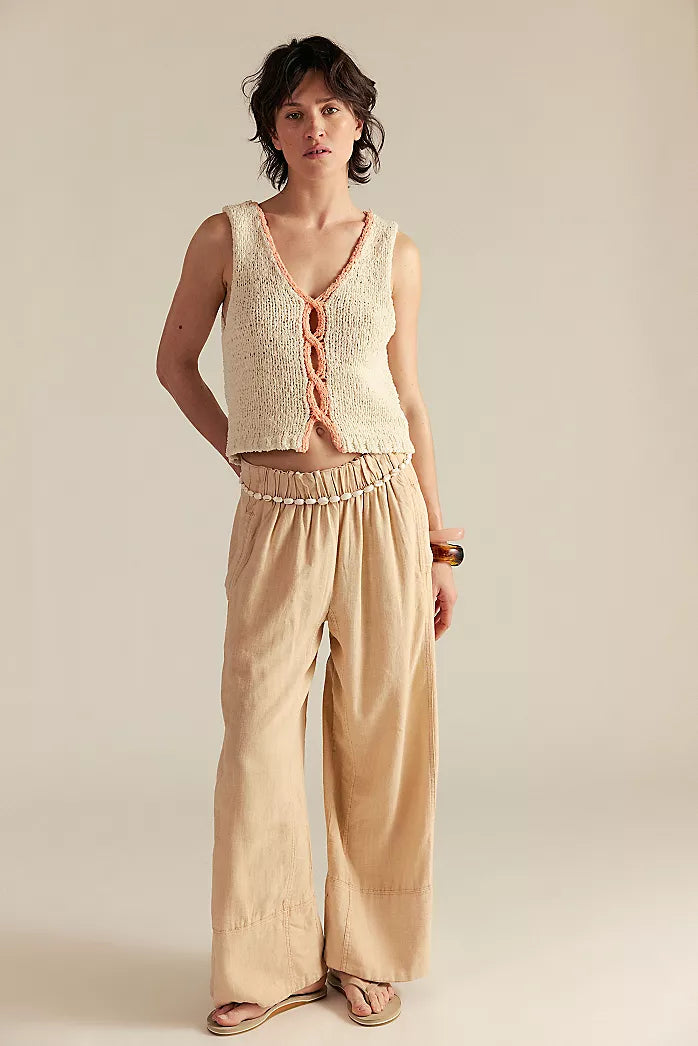 FREE PEOPLE SICILY SLEEVELESS SWEATER