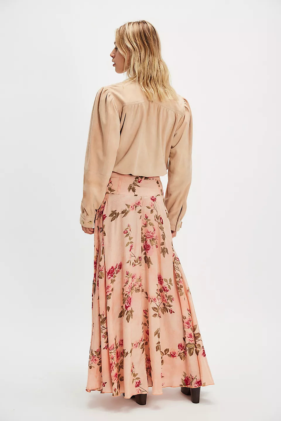 FREE PEOPLE ROWAN MAXI SKIRT