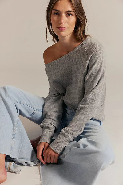 FREE PEOPLE JESS LONG SLEEVE TOP