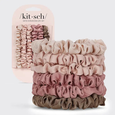 KITSCH PETITE SATIN SCRUNCHIES