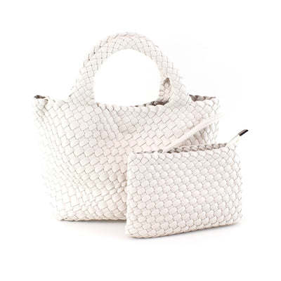 PRETTY PERSUASIONS WOVEN TOTE