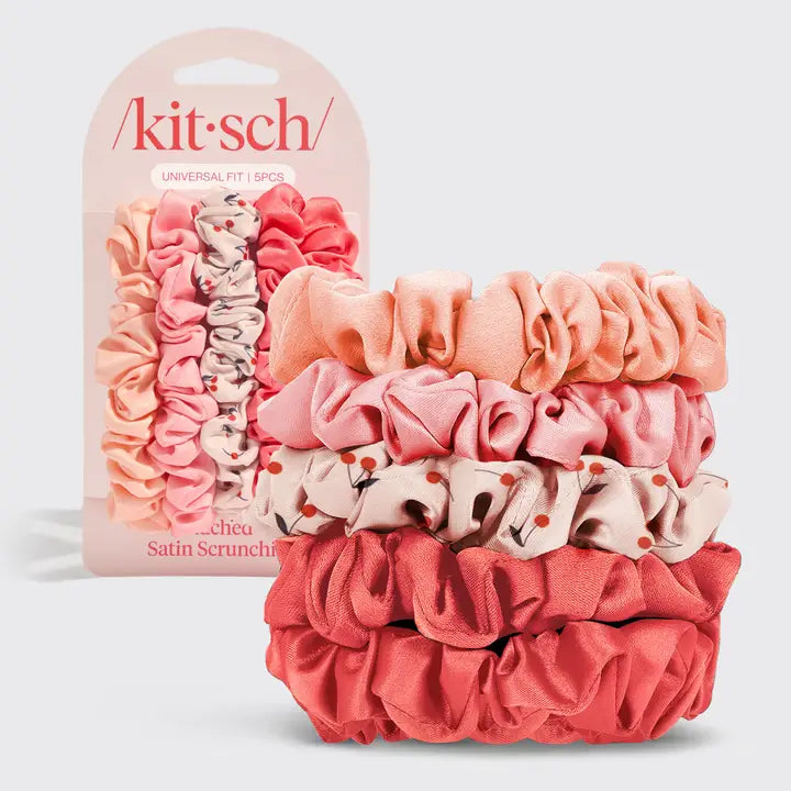 KITSCH SATIN SCRUNCHIES