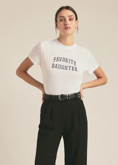 FAVORITE DAUGHTER CROPPED TEE