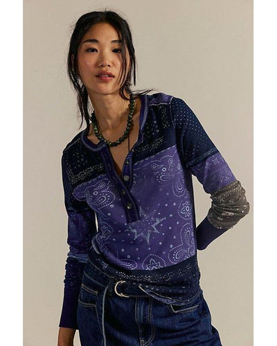 FREE PEOPLE INDIE PRINTED CUFF