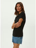 MICHAEL STARS DESIREE S/S COWL NECK