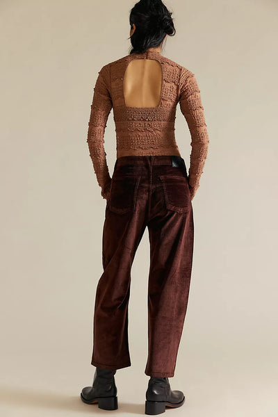 FREE PEOPLE DEEP TRANCE CORD PANTS