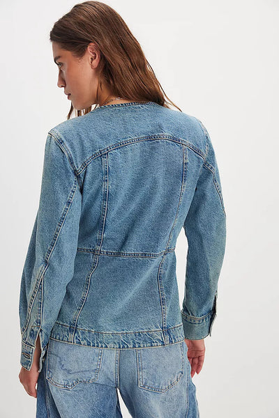 FREE PEOPLE LULU DENIM JACKET